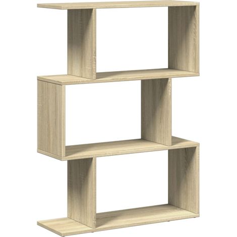 Maison Exclusive - Librería divisora 3 niveles madera roble Sonom