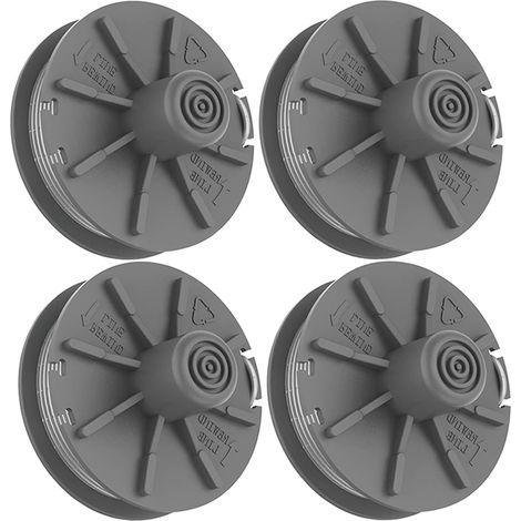 Bobine de fil de Coupe , 4 Pièces Bobine pour Coupe-Bordures Turbo Taille-bordures 5307-20 Cordon 6m Rechange de Coupe Gazon Bobine pour Gardena (1/5)