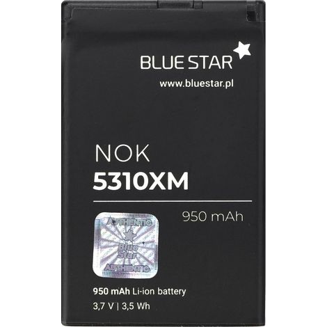 Bluestar Akku Ersatz kompatibel mit Nokia 2720 fold / 6600 fold 950 mAh Li-lon Austausch Batterie Accu BL-4CT (1/3)