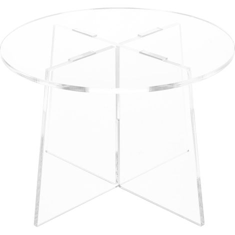Support pour plantes en acrylique, petit tabouret pour plantes d'intérieur (1/5)