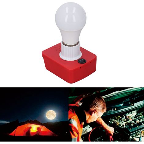 Ampoule de travail LED portable E27 compatible avec les batteries au lithium Miwochi 18V M18 (1/5)