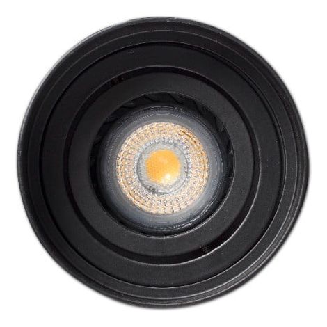 ACRE Spot orientable rond noir double