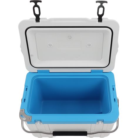 Glacière de camping portable de 26 litres, seau à glace en plastique d'une capacité de 26 litres, réfrigérateur portable pour aliments chauds et froids, convient aux fruits, à la bière, aux boissons e (1/5)
