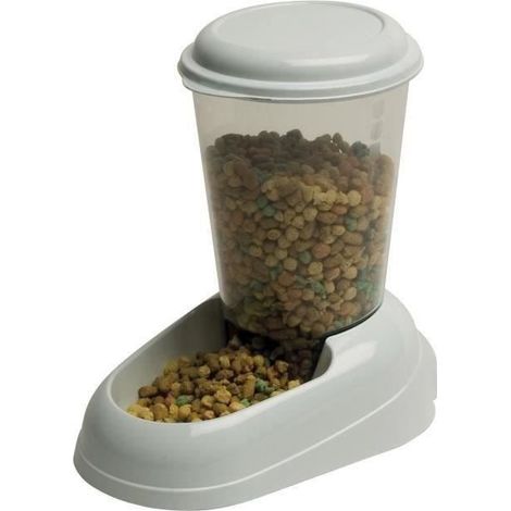 Futterspender - FERPLAST - ZENITH - Unbedenklicher Kunststoff - 3L - Hermetischer Deckel (1/5)