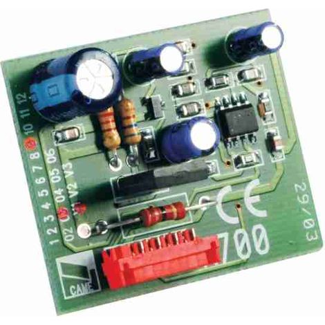 CAME 001R700 Tarjeta de gestión y decodificación de control de acceso R700