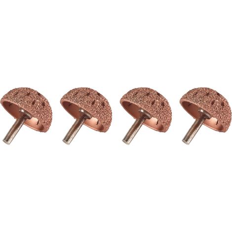4X Pneu Tête de Meulage de Meule de Bol En Acier de Tungstène de Kit de Réparation de Rectifieuse (1/5)