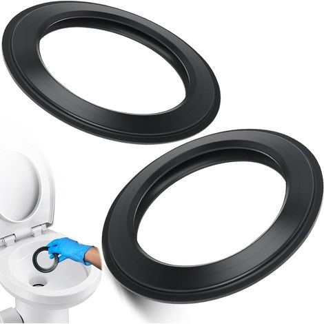 1 Piece Silicone Toilet Flush Seal for Toilet, Toilet Lip Seal, Compatible with , for Motorhome, Easy to Install (1/5)