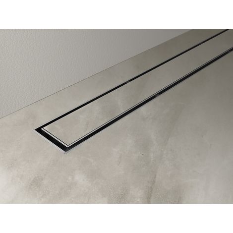 NALA - Canalina Di Scarico Per Piatto Doccia A Pavimento Acciaio Inox Modello Linea 110