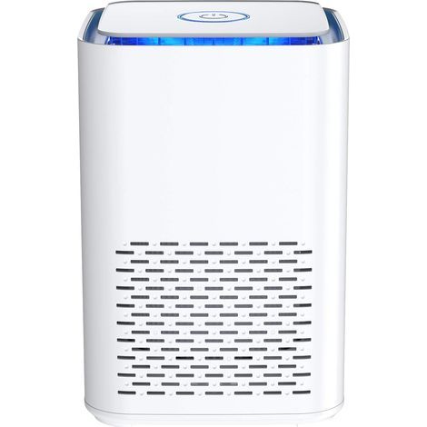 Home Air Purifier, True HEPA Air Filter for Bedroom, Office, Odor Eliminator for Allergies and Pets, Smoke, Dust, Mildew, Quiet Night Light (1/5)