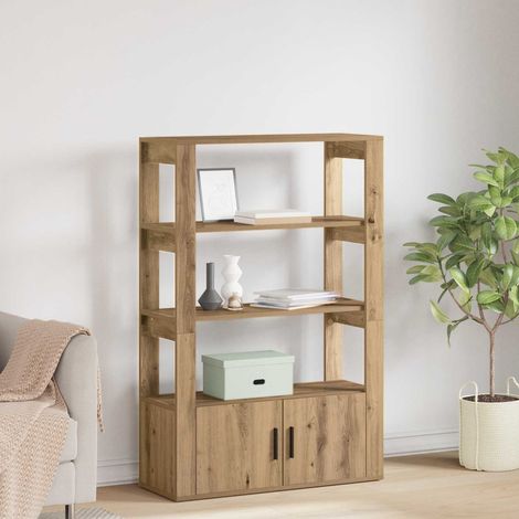 Vitrina Roble artisan 30 x 80 x 119.5 cm Madera contrachapada