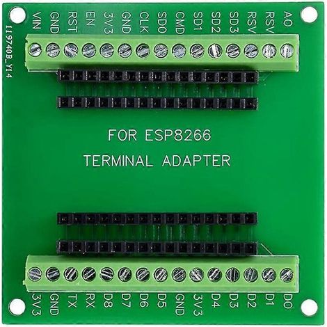 ESP8266 Breakout Board ESP8266 Erweiterungsplatine GPIO 1 in 2--