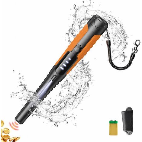 Irovami Détecteur métaux LCD – 3 modes, 360°, étanche – Idéal pour chasse trésor, extérieur (1/5)