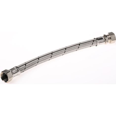 Tuyau flexible 15 bar, longueur 300mm, BSP 1/2" femelle vers BSP 1/2" femelle EPDM ( Prix pour 1 ) (1/2)