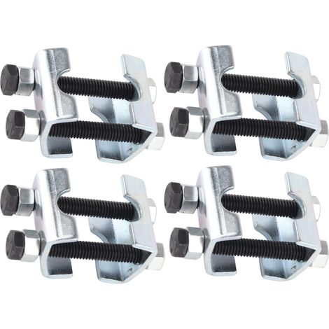 Ensemble de 4 mini compresseurs de ressorts hélicoïdaux, entretoises de ressort réglables en acier au carbone, outil de réglage pour amortisseurs (1/5)