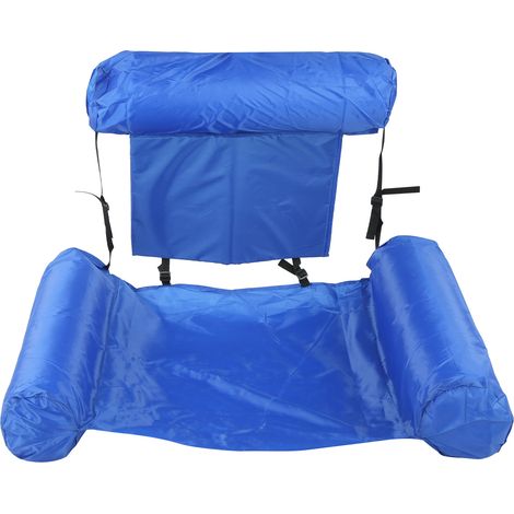 Chaise longue gonflable pliable pour piscine (avec flotteur (0,6 kg)) (1/5)
