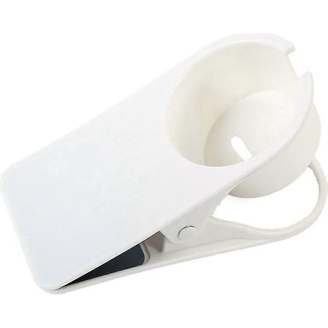Kaffeebecherhalter, Tischablage, Ablage für Wasserbecher, weiß