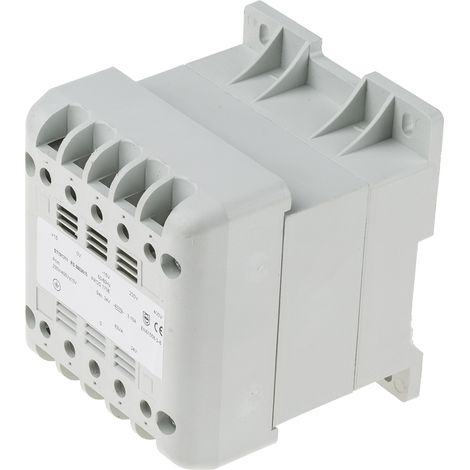 Transformateur à montage panneau, Vin 400V c.a., Vout 24V c.a., 63VA ( Prix pour 1 ) (1/3)