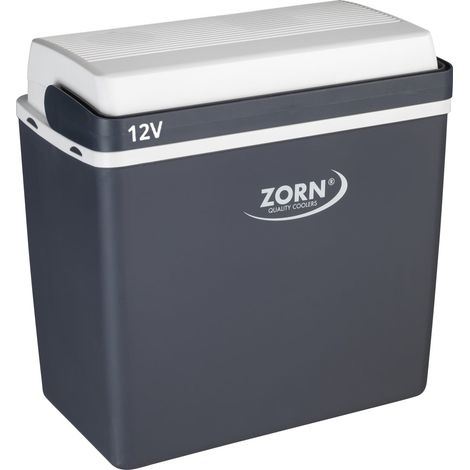 Zorn Kühlbox elektrisch ZA24 12V Anschluss Auto & Caravan grau/weiß 21,9 L Kühlbox