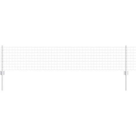 Maison Exclusive - Geschweißter Drahtzaun 25 x 0,4 m (B x H) Feue
