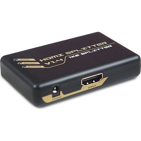 Distribuidor Splitter HDMI De 2Salidas 1080p 4K  DCU (1/2)