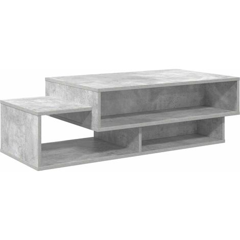 Maison Exclusive - Couchtisch Beton Grau 105 x 50 x 32,5 cm Holzw