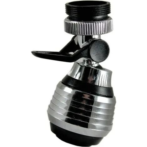 Mousseur brise jet orientable à débit variable 0.5 à 6L / min, 2 jets, F22x100 et M24x100