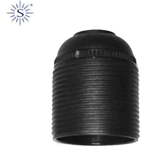 Lampenfassung mit E27-Gewinde, schwarz, zugelassen Solera 6829CRN
