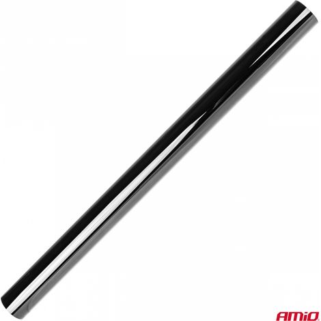 Film teinté noir pour vitres 0,5 x 3 m 30 % amio-01651 (1/3)