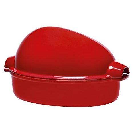 Emile Henry AU Four VPC Mattone per arrostire, Ceramica, Grand Cru, XL (1/4)