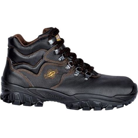 Cofra – Bottes de sécurité S3 SRC taille 43 – Cuir hydrofuge – Semelle bi-densité anti-glissement – Embout acier – Antiperforation acier inox (1/3)