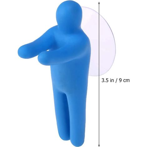 Soporte para cepillo de dientes Gancho para toalla Gancho de pared con Ventosa de baño 6 unidades (1/5)