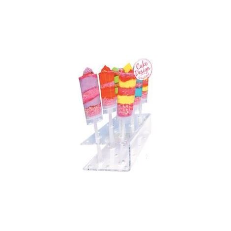 Kit à 8 Mini Push Cakes - SCRAPCOOKING - Réutilisables - 50 ml - 18 cm de hauteur (1/3)