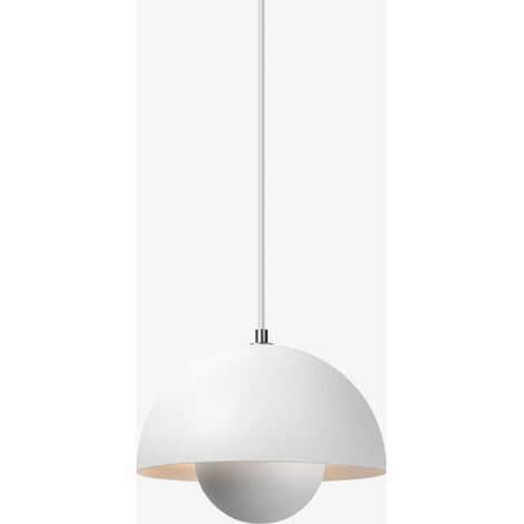 Modern Hängeleuchte Mattweiß Pendelleuchte Metall Deckenlampe Pendelleuchte Wohnzimmerleuchte (1/5)