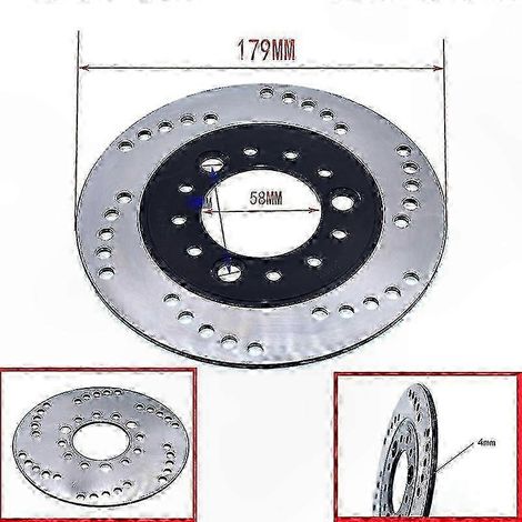 58-mm-Bohrungs-Bremsscheibensatz für GY6-Roller, Motorräder, Quads, Mopeds und Karts – Ersatzteile 160–190 mm (1/5)