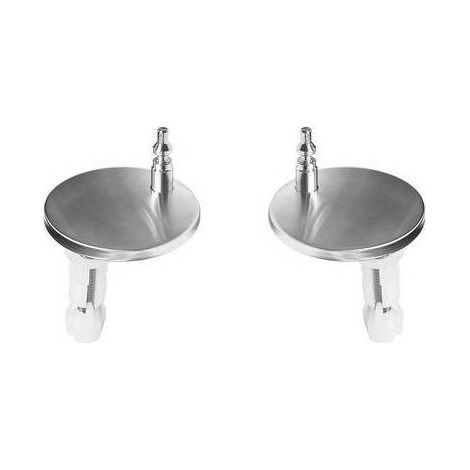 CERNIERE CROMATE AD ESPANSIONE PER SEDILE WC KLENIA E MAGNOLIA