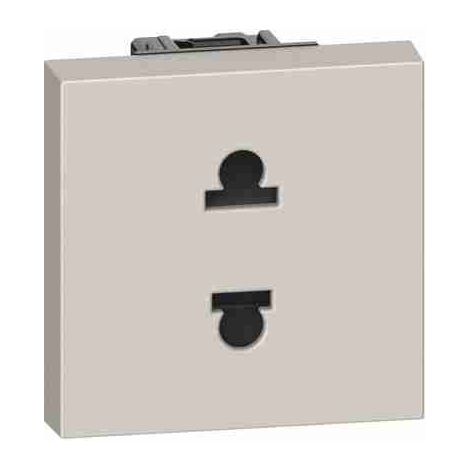 BTIKM4125 Presa 2P 16A 127/250Vac standard euroamericano