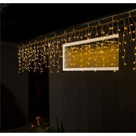 Konstsmide Lichtervorhang-Eisregen Außen 24 V EEK: E (A - G) 200 LED Warmweiß (1/5)