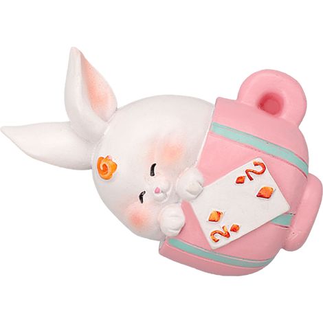 Aimant de réfrigérateur lapin, aimant puissant, motif animalier (1/5)