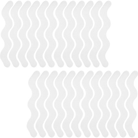 vingt-quatreAutocollant antidérapant pour tapis de bain-Autocollants antidérapants transparents -Autocollants de salle de bain auto (1/5)