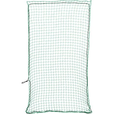 Anhängernetz mit grüner Gummischnur 2,7 x 1,5 m PP (1/5)