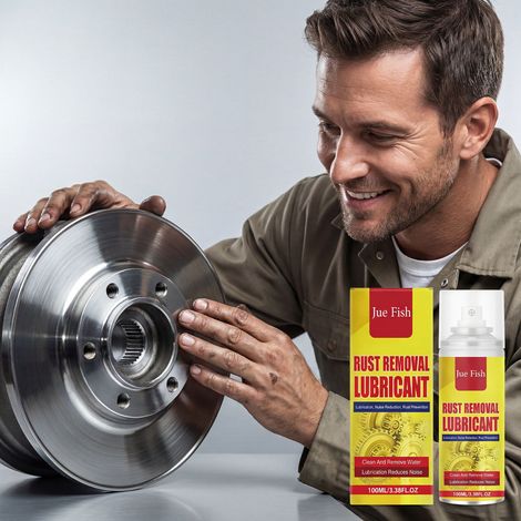 Rostentferner-Spray – Schonende Reinigung von Maschinenteilen und Metallen, Mehrzweckspray zur Rostentfernung, Aufhellung und Aufarbeitung – 100 ml + 1 Nadel -- DTEKGAZ (1/5)