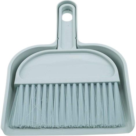 Mini Balai Et Brosse À Poussière - Ensemble Nettoyage Compact Pour Bureau Table Clavier Voiture - Vert - 1 Pièce