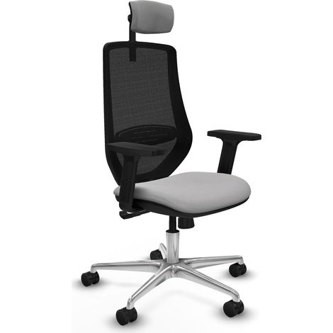 Piqueras y Crespo Mardos silla gris claro para oficina