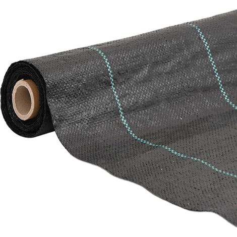 Membrane anti-mauvaises herbes,Film de protection noir 1x50 m PP CFW914394 (1/5)