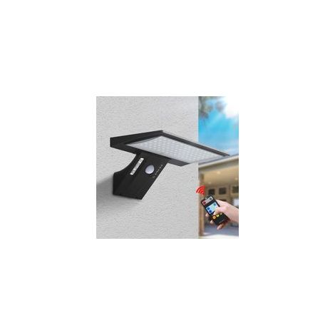 Solar-Gartenleuchten, [2er-Pack kabellose, wasserdichte Solar-Gartenleuchten mit Bewegungssensor, 90 LEDs, 2600 mAh, für den Garten] - Crezuo