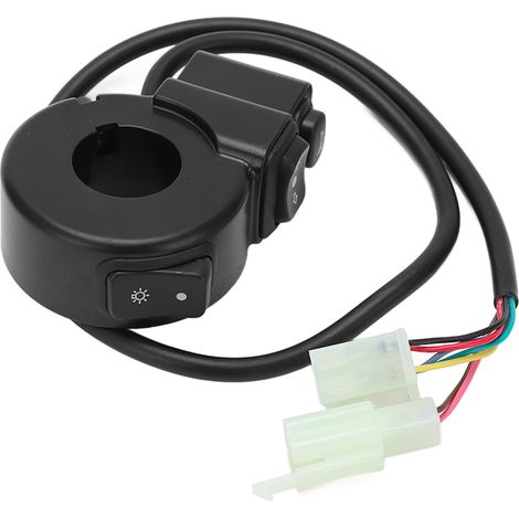 Universeller 3-in-1-Motorradlenkerschalter, kompatibel mit 22 mm für Mountainbikes, Motocross-Motorräder und Straßenmotorräder. (1/5)