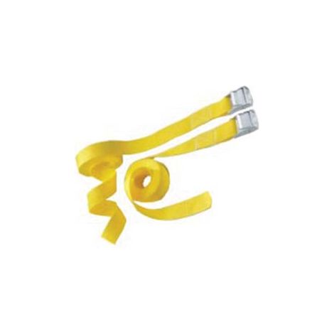 CINGHIA CON FIBBIA DI SERRAGGIO- - mt.2,5 x mm.25h. in conf. da pz.2 - 3 blister EXCEL