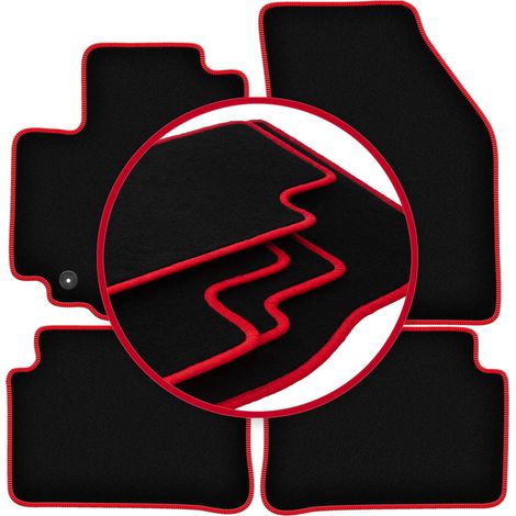 Tapis de voiture CARLUX-RED pour : Opel Agila B à hayon (2008-2014)