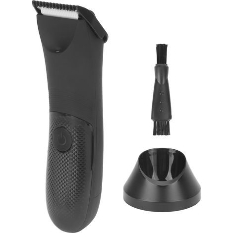 Rasoir électrique multifonction pour hommes - Tondeuse à poils corporels avec socle (1/5)