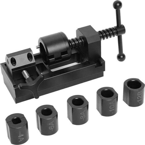 Kit di strumenti per l'installazione del raccordo della linea del carburante per connettori 4AN 6AN 8AN 10AN 12AN, 5 staffe per tubo flessibile del liquido di raffreddamento dell'olio, strumento di sc (1/4)